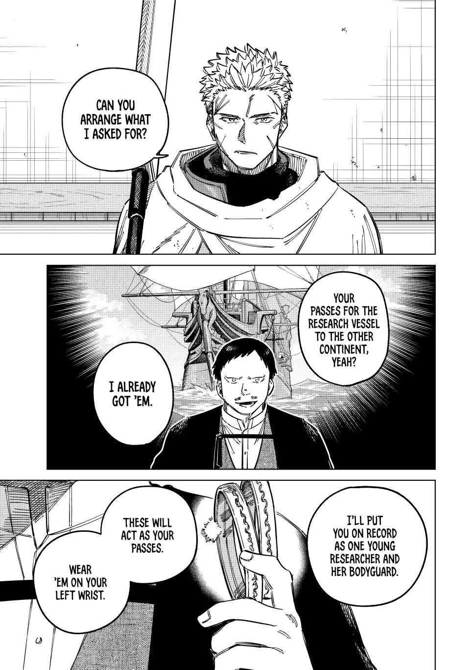 Read The Witch and the Mercenary Manga Online