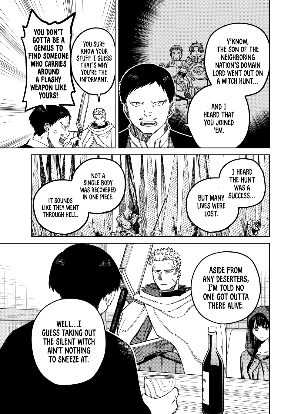 Read The Witch and the Mercenary Manga Online