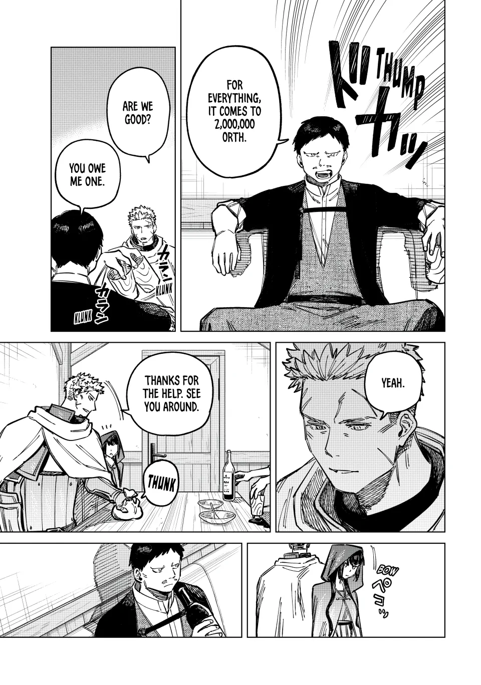 Read The Witch and the Mercenary Manga Online