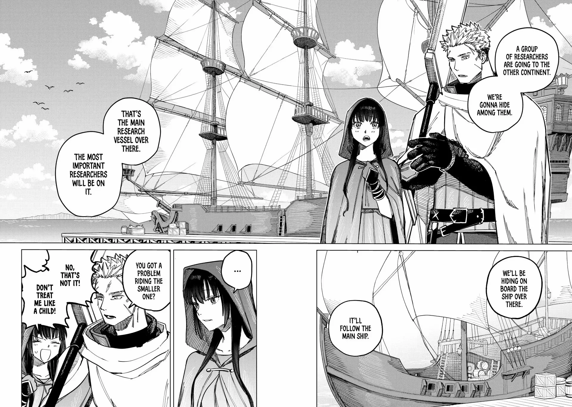 Read The Witch and the Mercenary Manga Online
