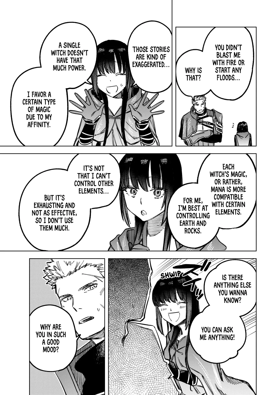 Read The Witch and the Mercenary Manga Online