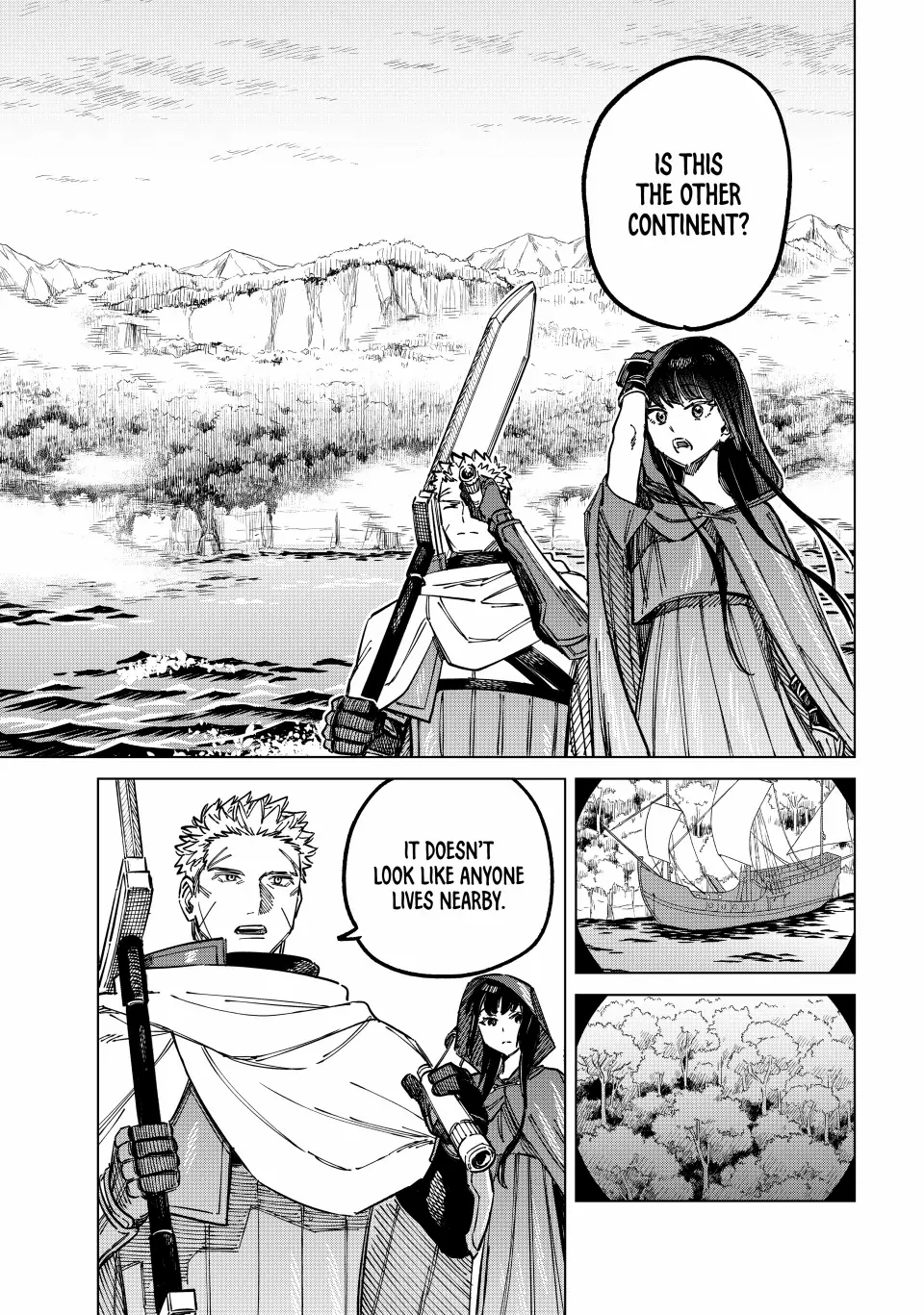 Read The Witch and the Mercenary Manga Online