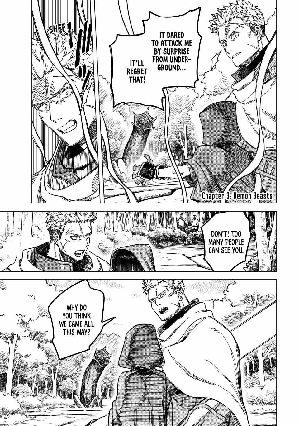 Read The Witch and the Mercenary Manga Online