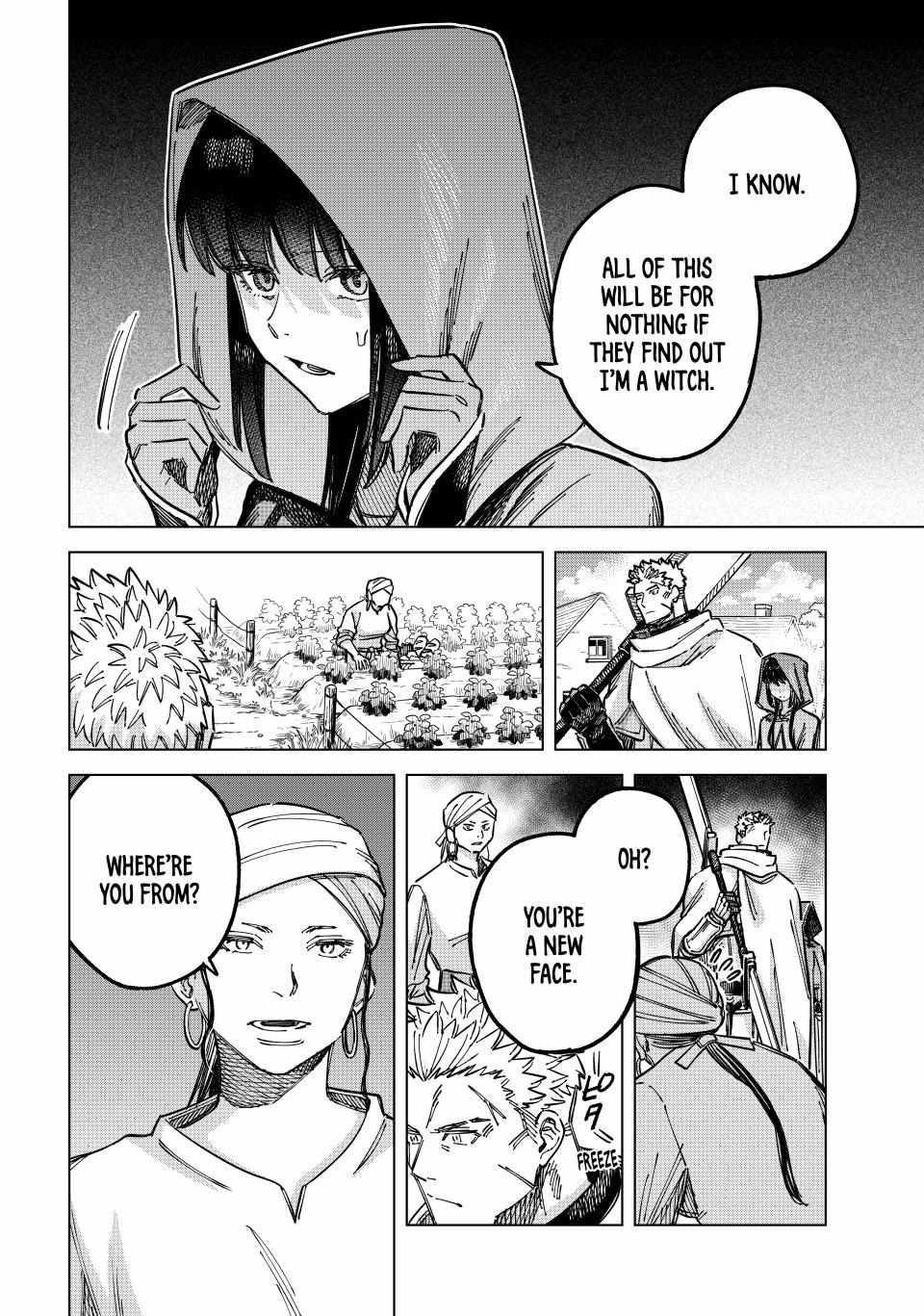 Read The Witch and the Mercenary Manga Online