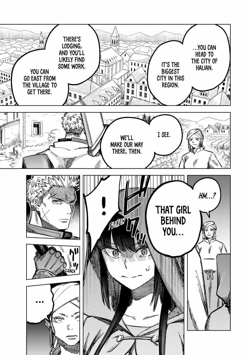 Read The Witch and the Mercenary Manga Online