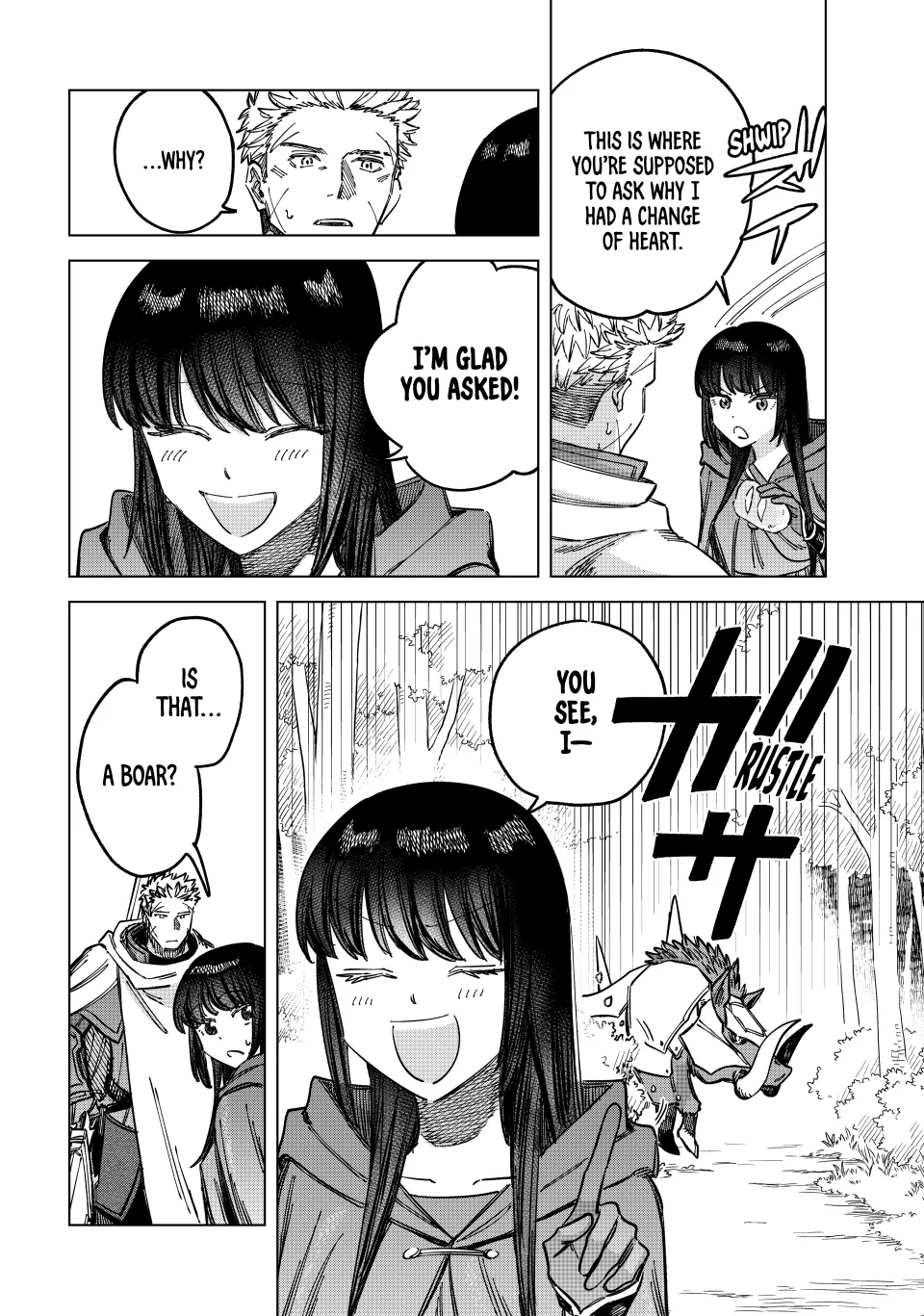 Read The Witch and the Mercenary Manga Online