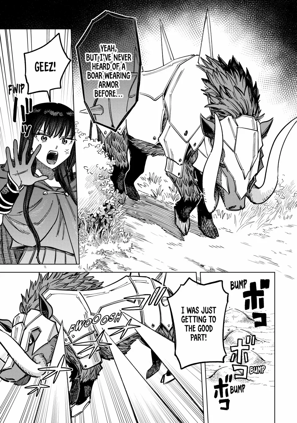 Read The Witch and the Mercenary Manga Online