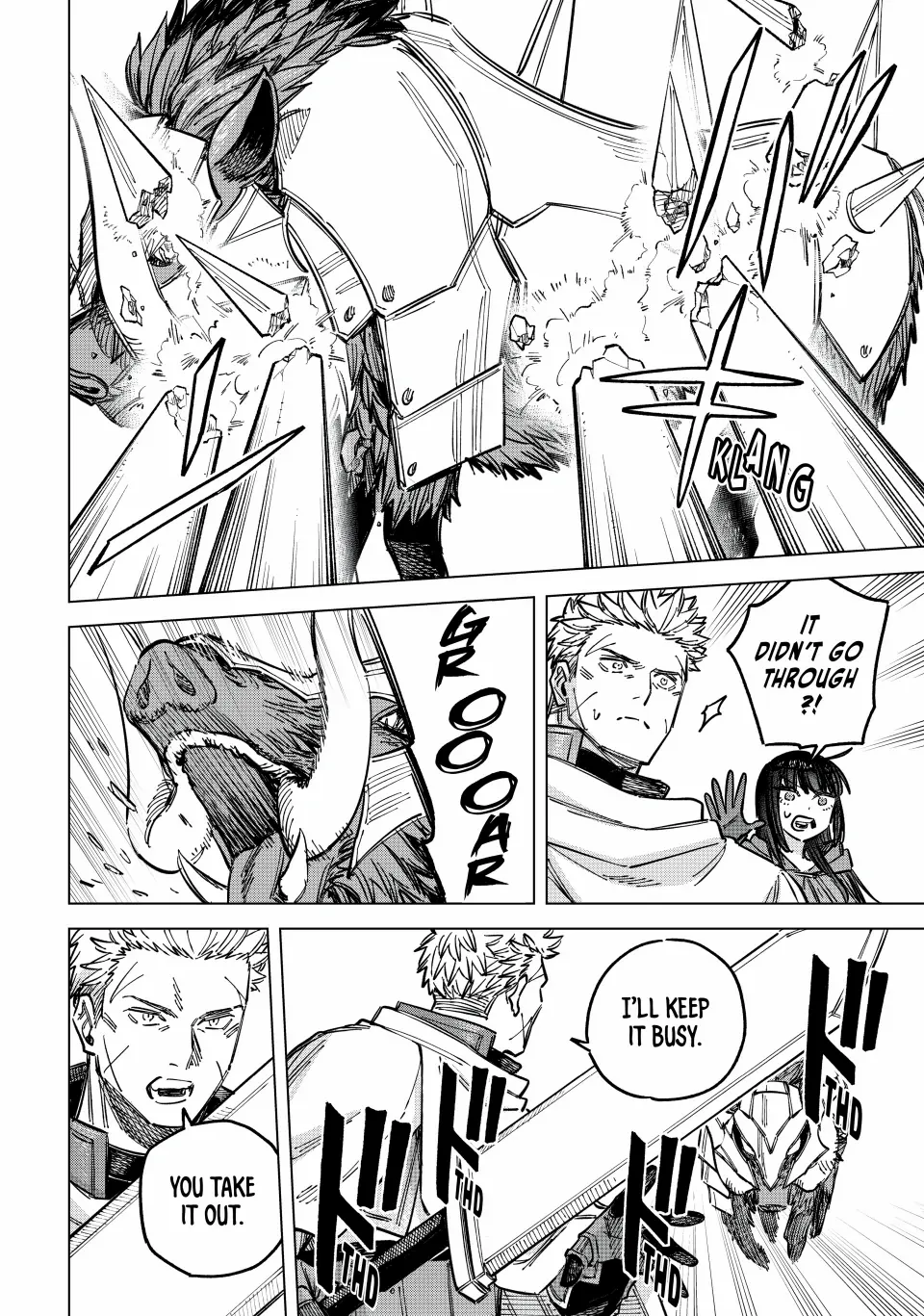 Read The Witch and the Mercenary Manga Online