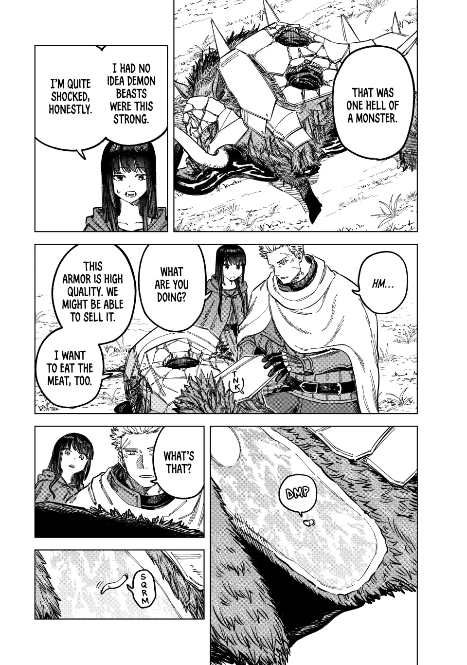 Read The Witch and the Mercenary Manga Online