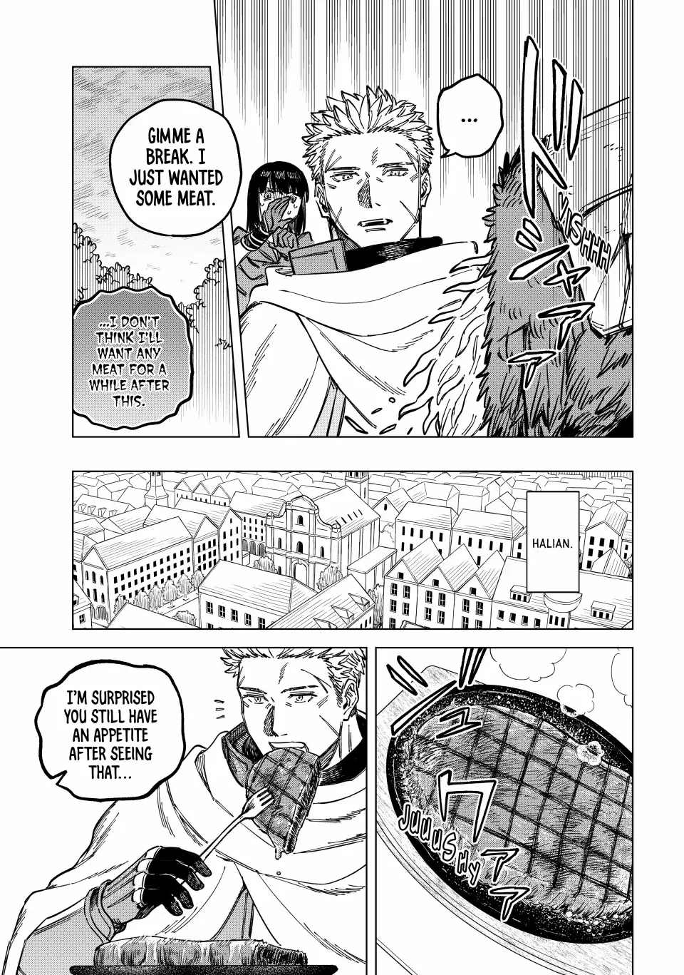 Read The Witch and the Mercenary Manga Online