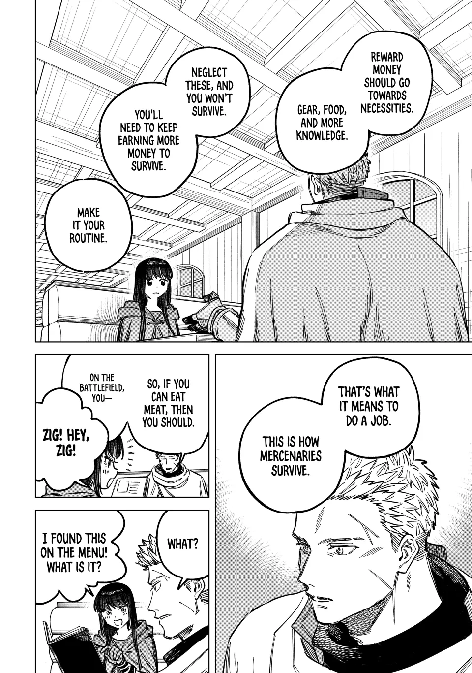 Read The Witch and the Mercenary Manga Online