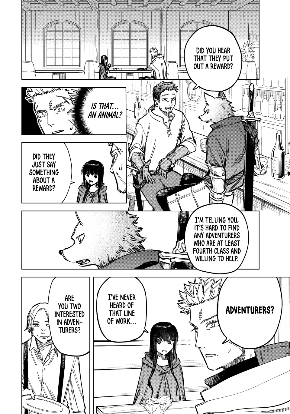 Read The Witch and the Mercenary Manga Online