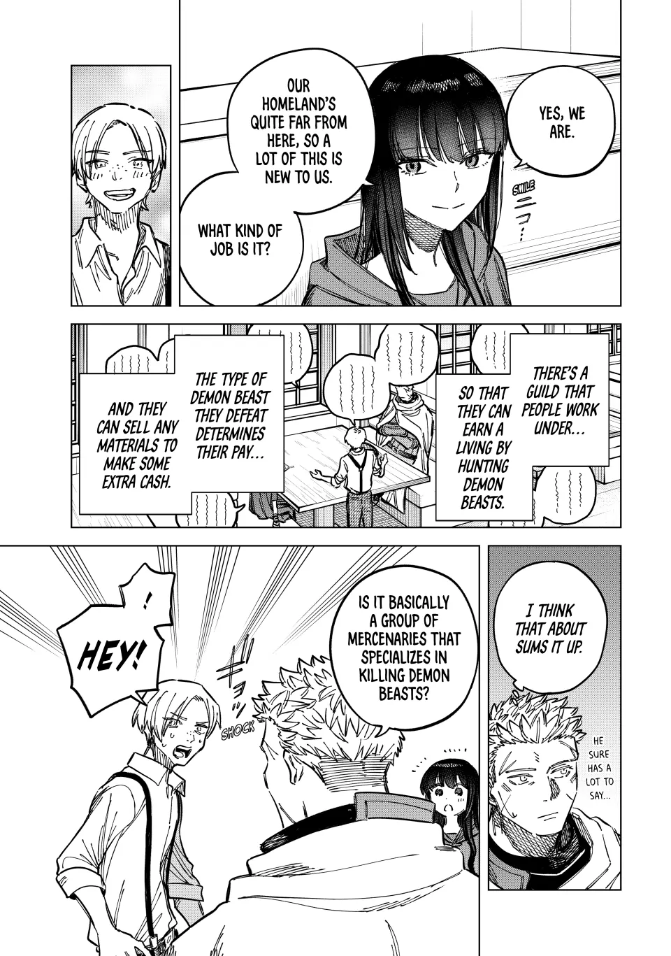 Read The Witch and the Mercenary Manga Online