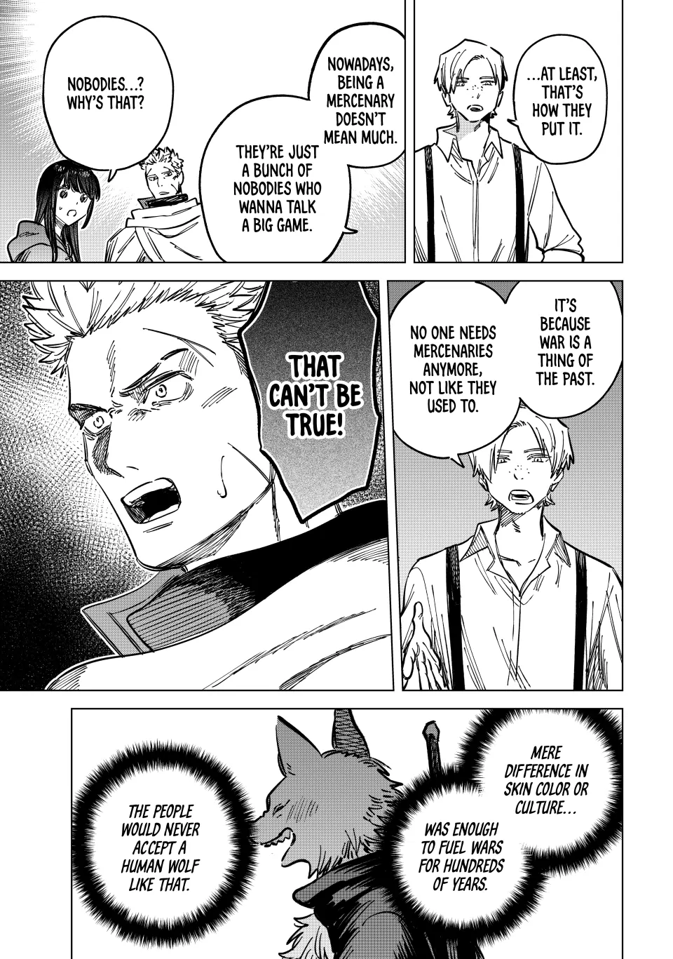 Read The Witch and the Mercenary Manga Online