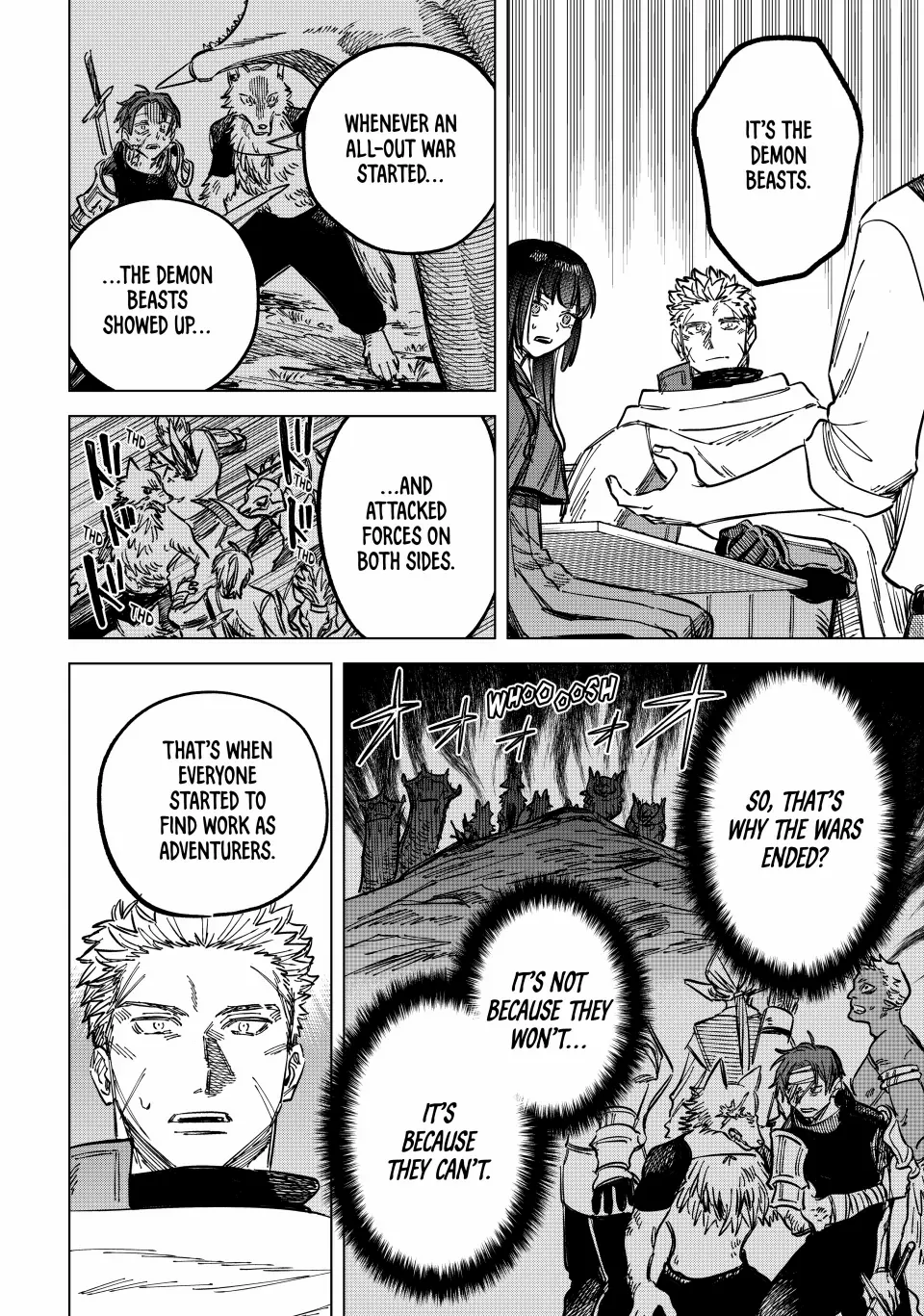 Read The Witch and the Mercenary Manga Online