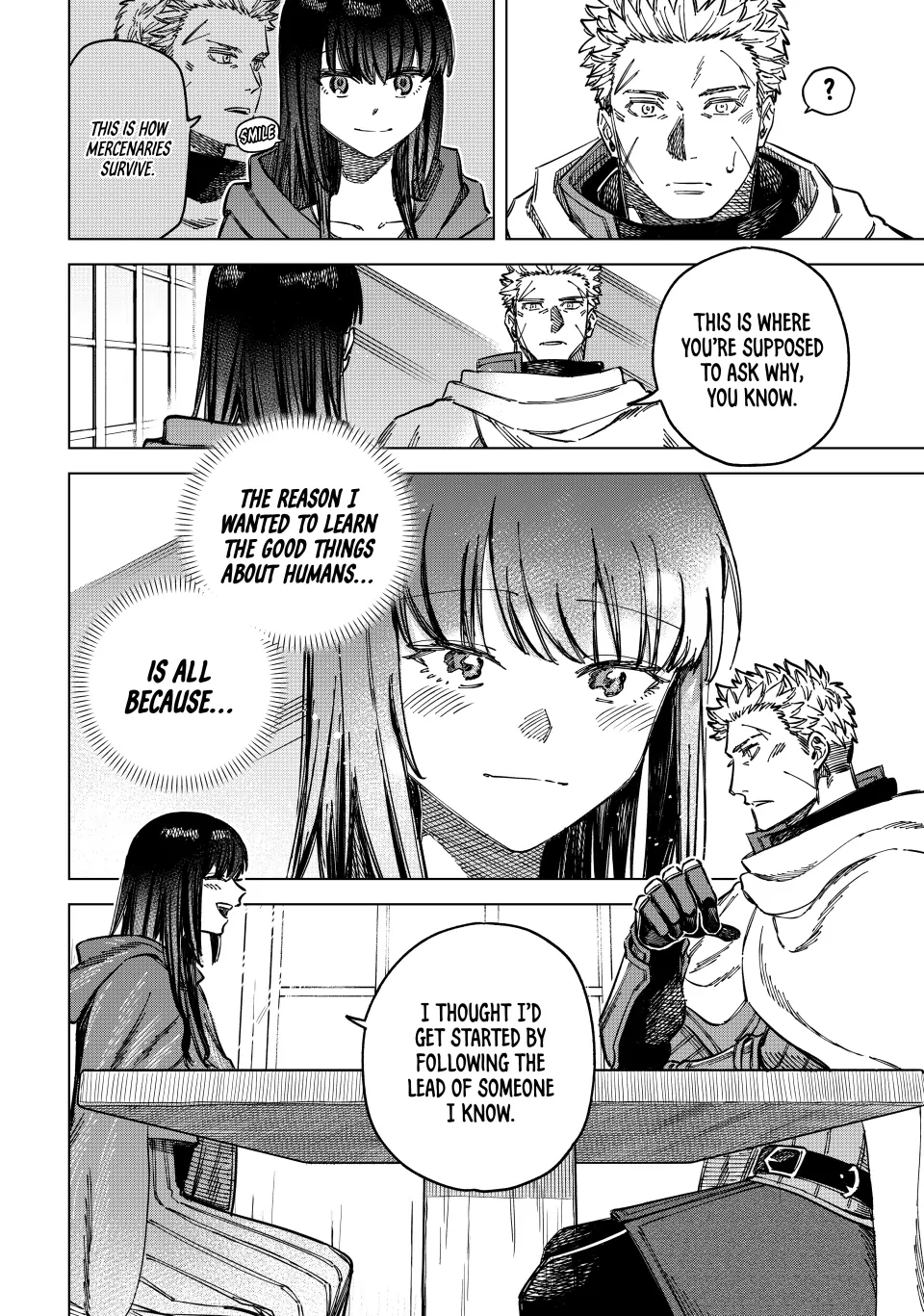 Read The Witch and the Mercenary Manga Online