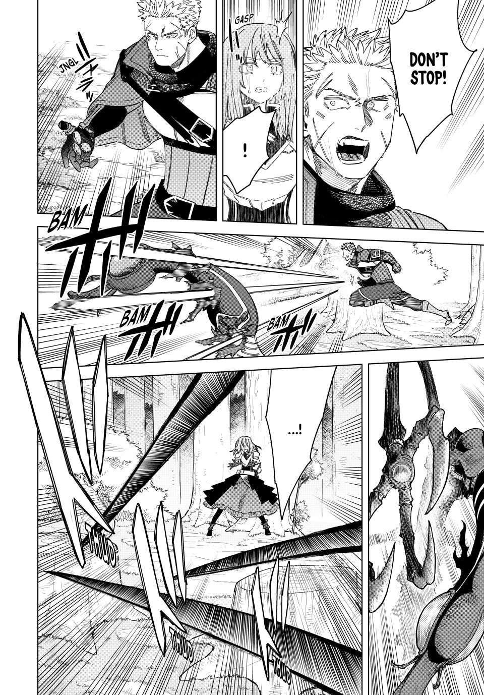 Read The Witch and the Mercenary Manga Online