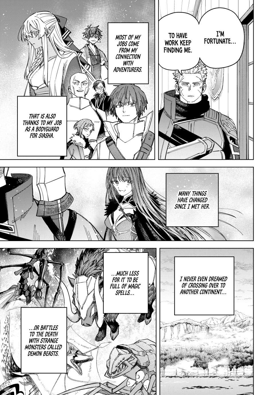 Read The Witch and the Mercenary Manga Online