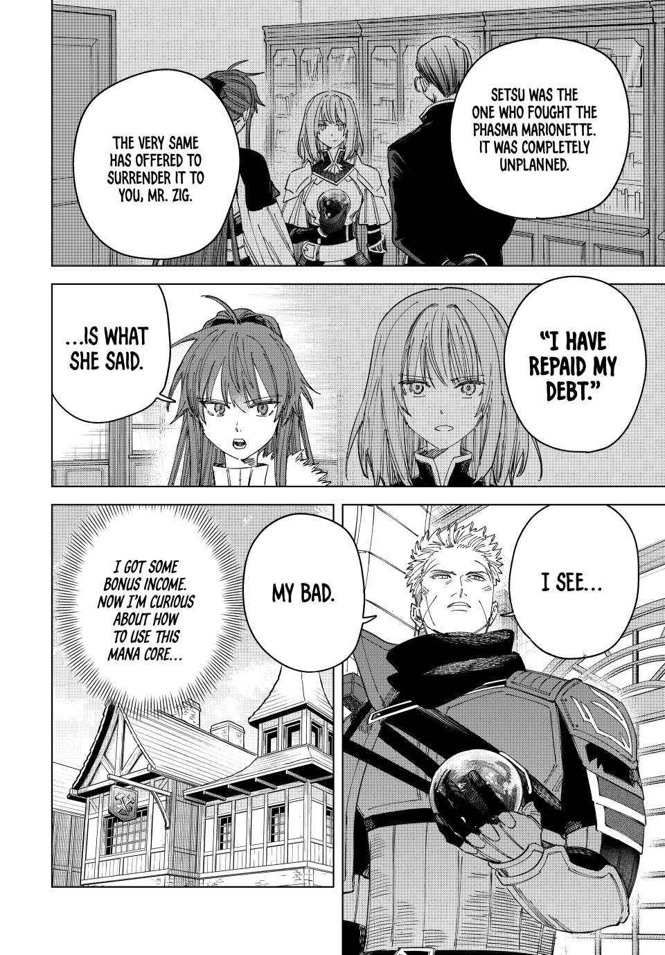 Read The Witch and the Mercenary Manga Online