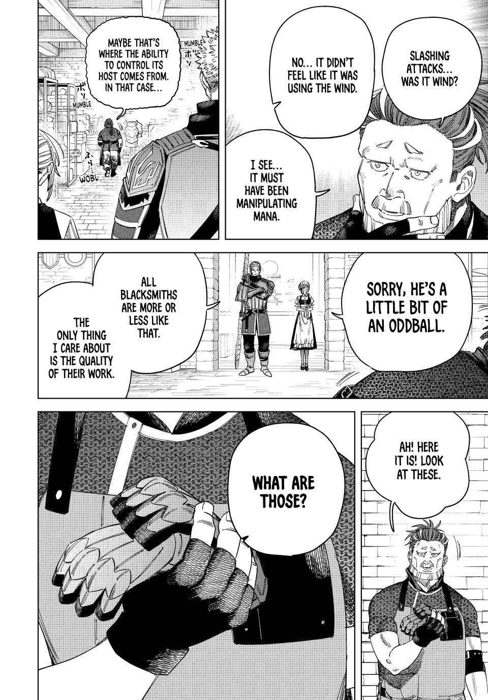 Read The Witch and the Mercenary Manga Online