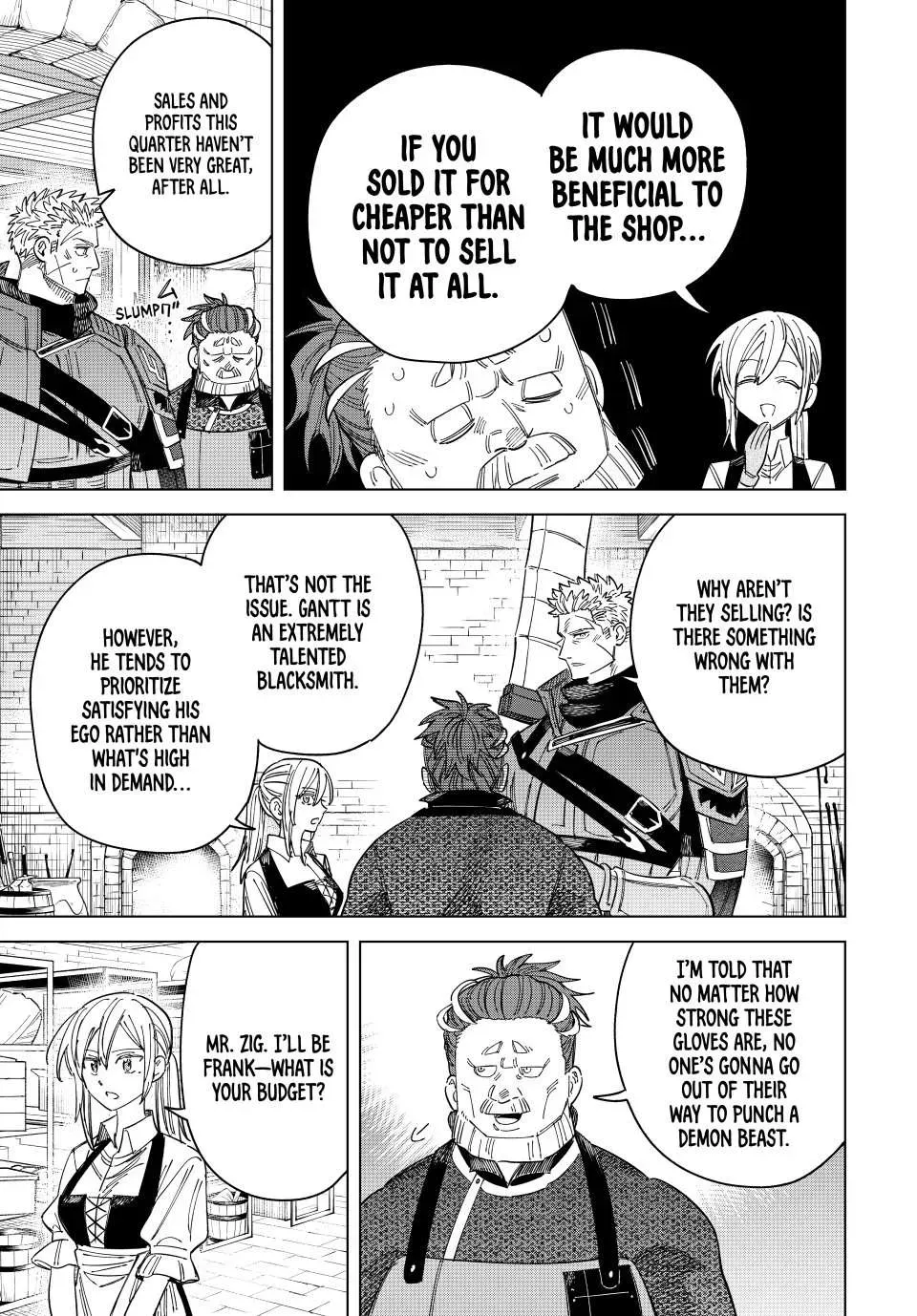 Read The Witch and the Mercenary Manga Online