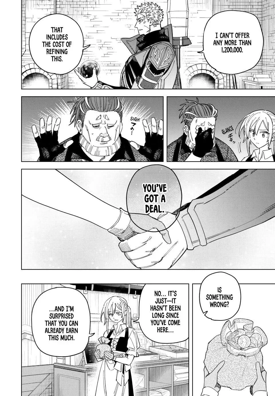 Read The Witch and the Mercenary Manga Online