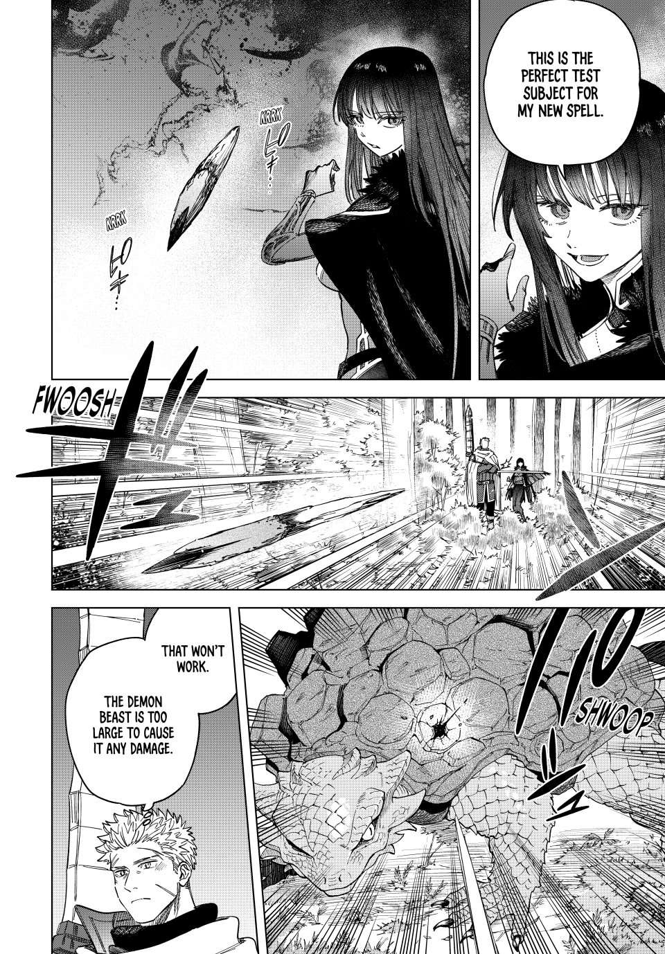 Read The Witch and the Mercenary Manga Online