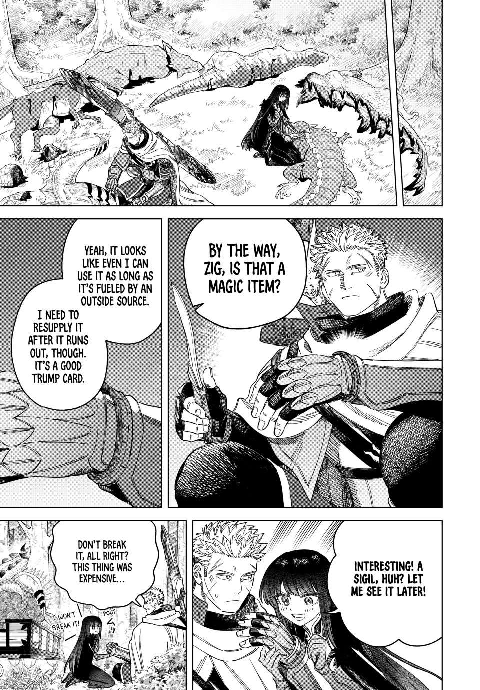 Read The Witch and the Mercenary Manga Online