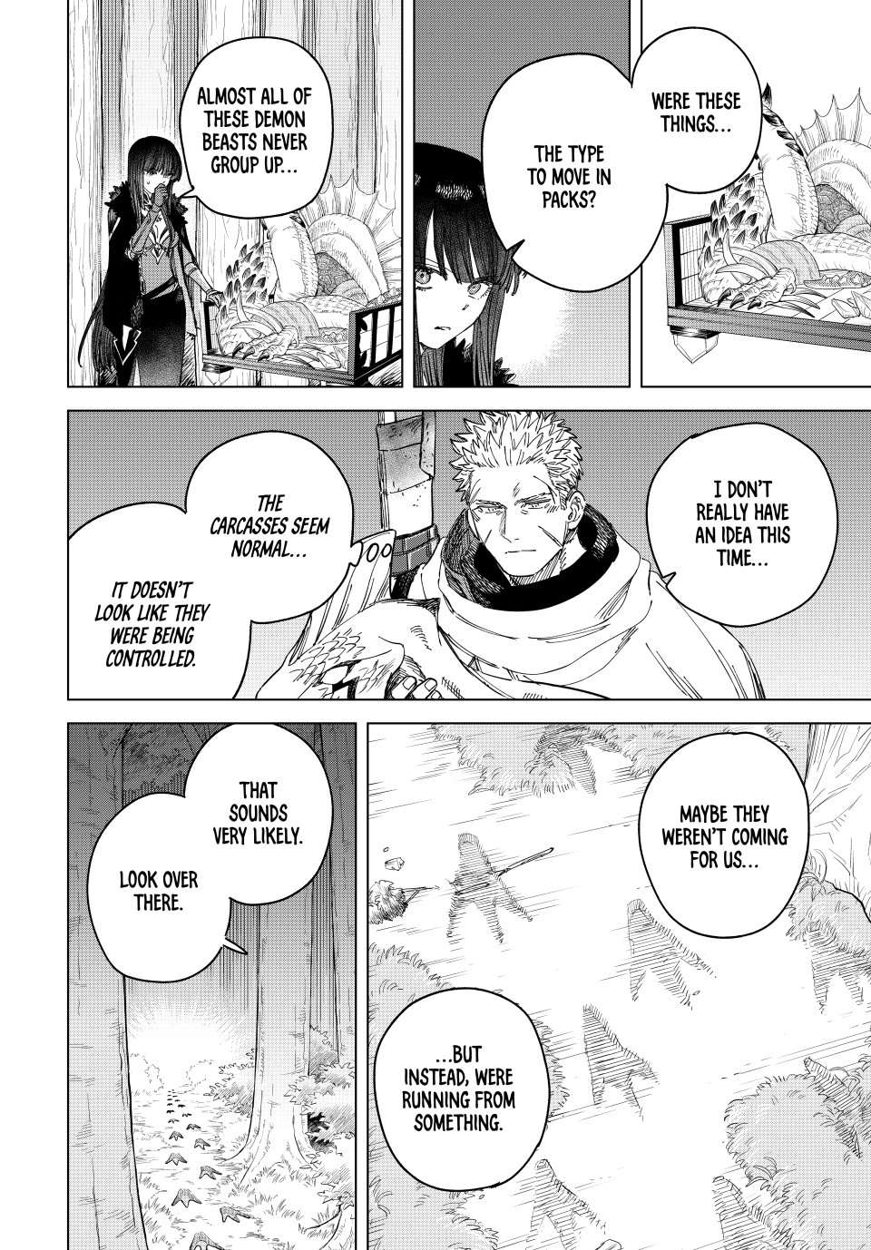 Read The Witch and the Mercenary Manga Online