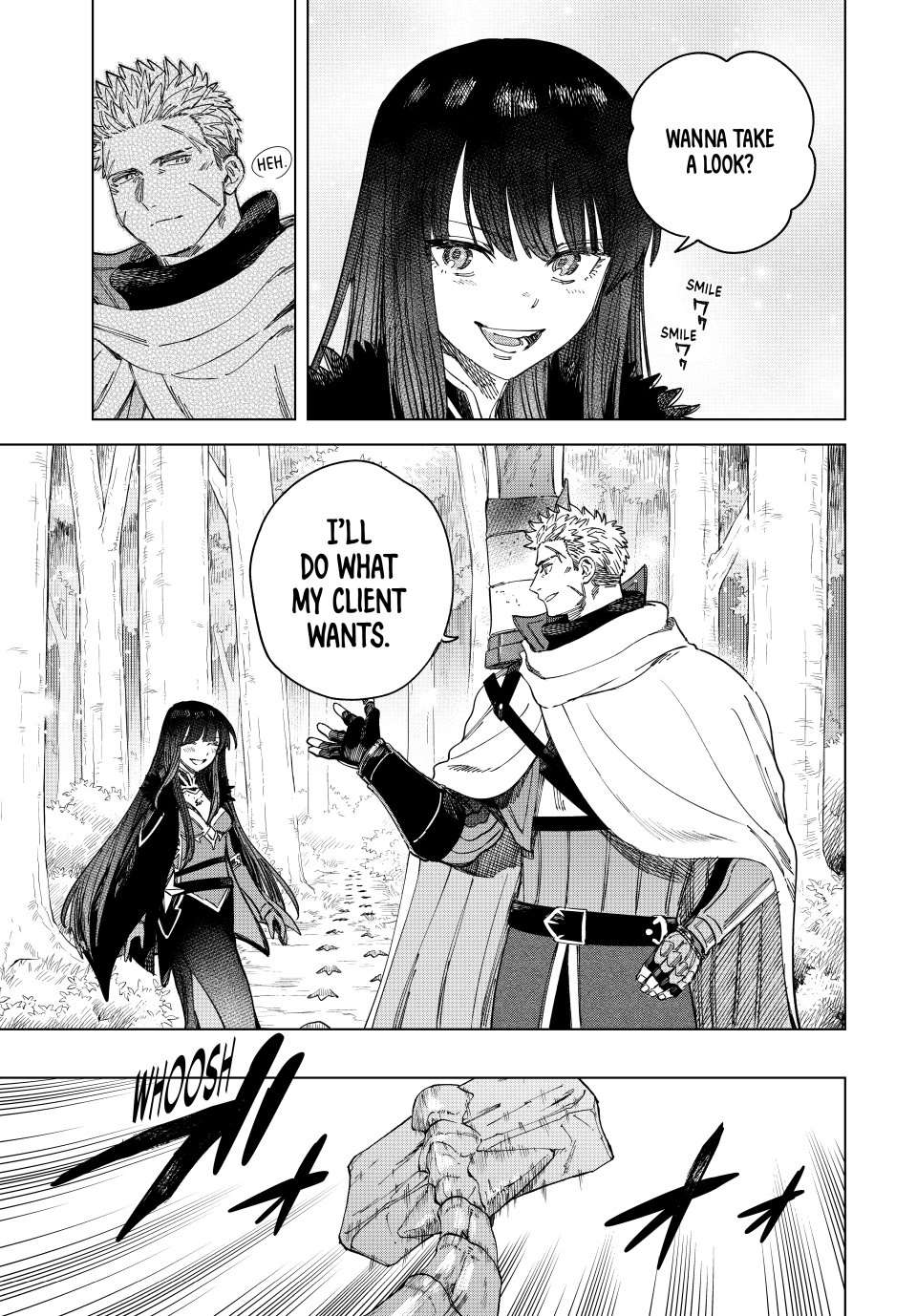 Read The Witch and the Mercenary Manga Online
