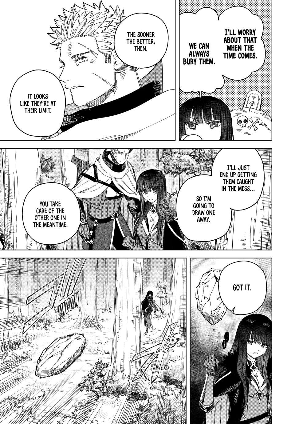 Read The Witch and the Mercenary Manga Online