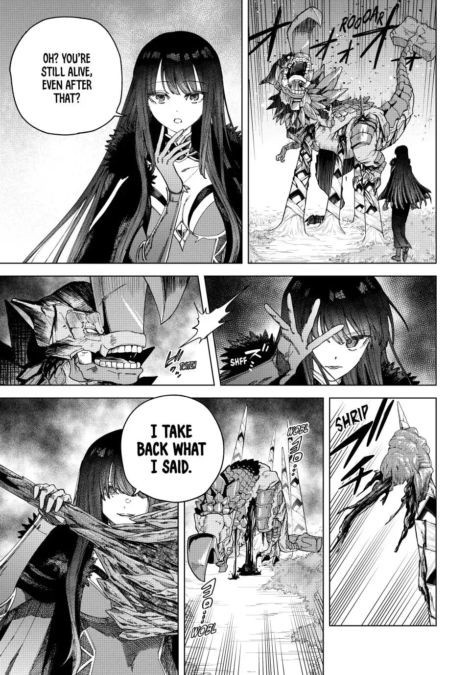 Read The Witch and the Mercenary Manga Online