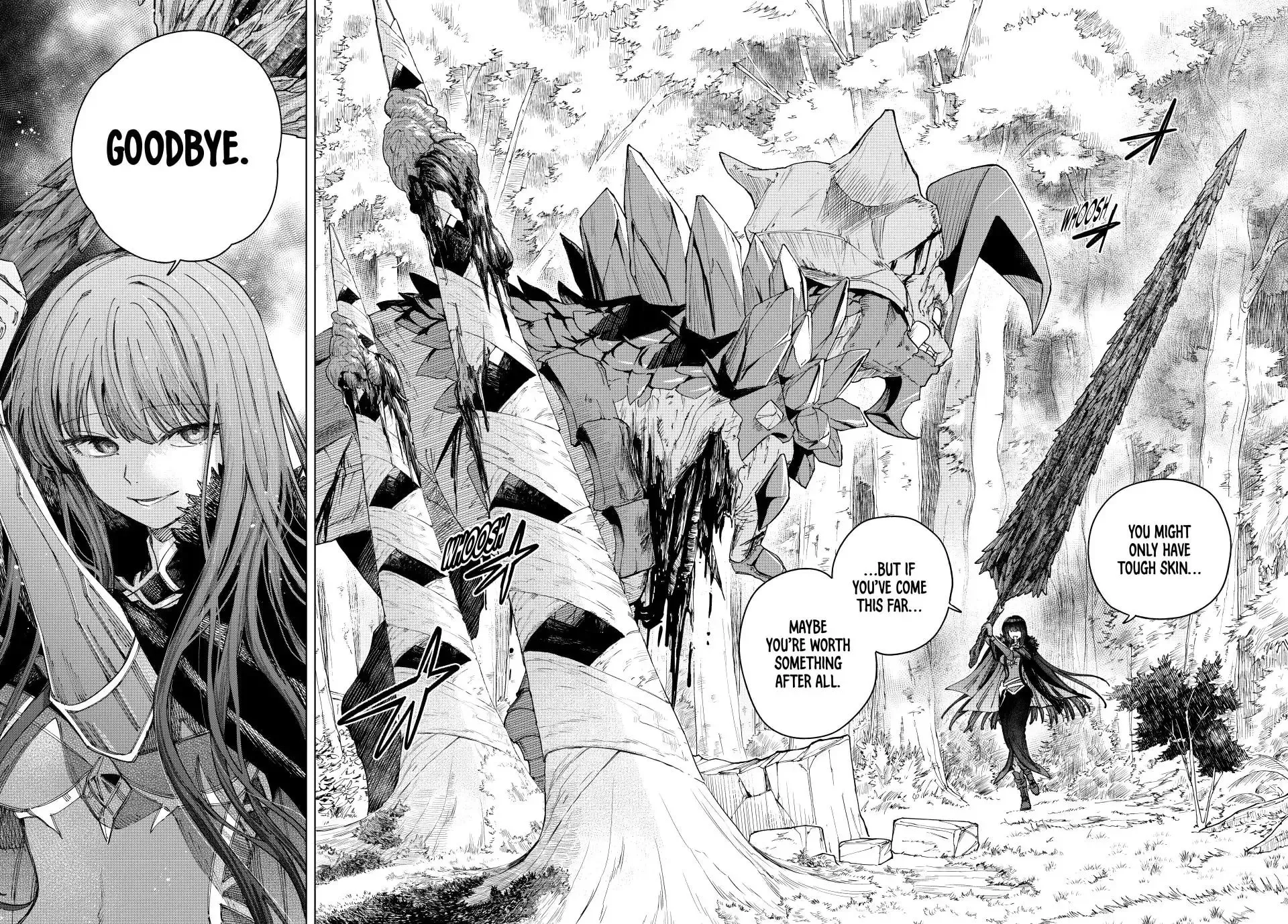 Read The Witch and the Mercenary Manga Online