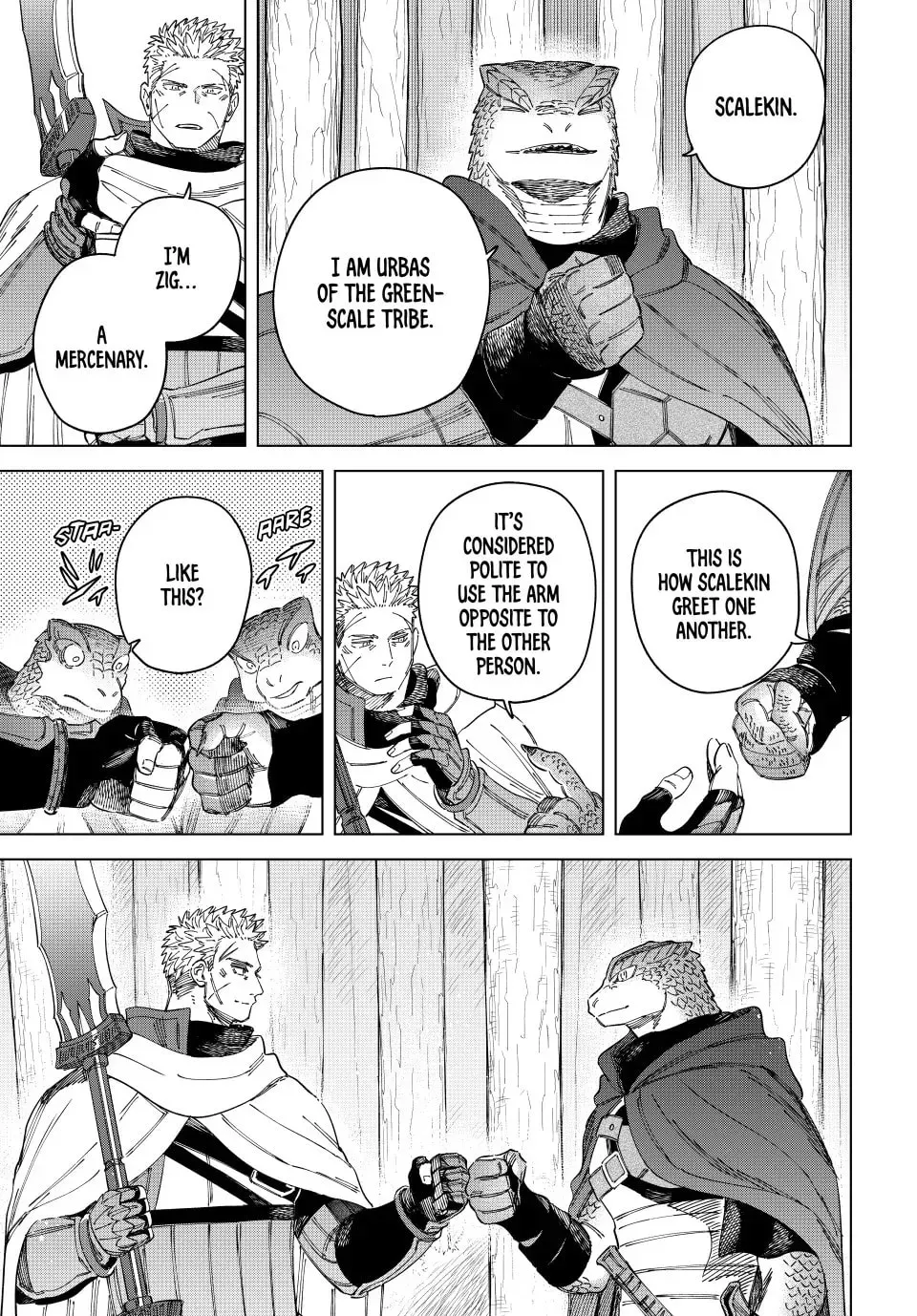 Read The Witch and the Mercenary Manga Online