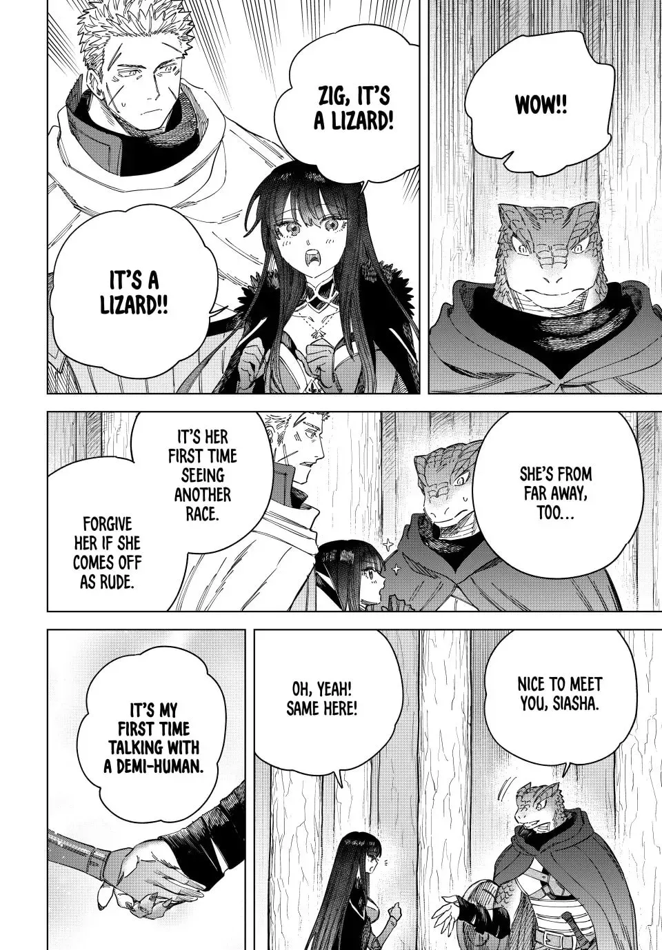 Read The Witch and the Mercenary Manga Online