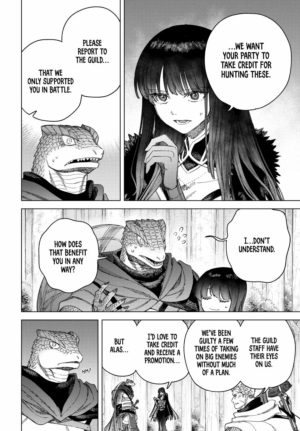 Read The Witch and the Mercenary Manga Online