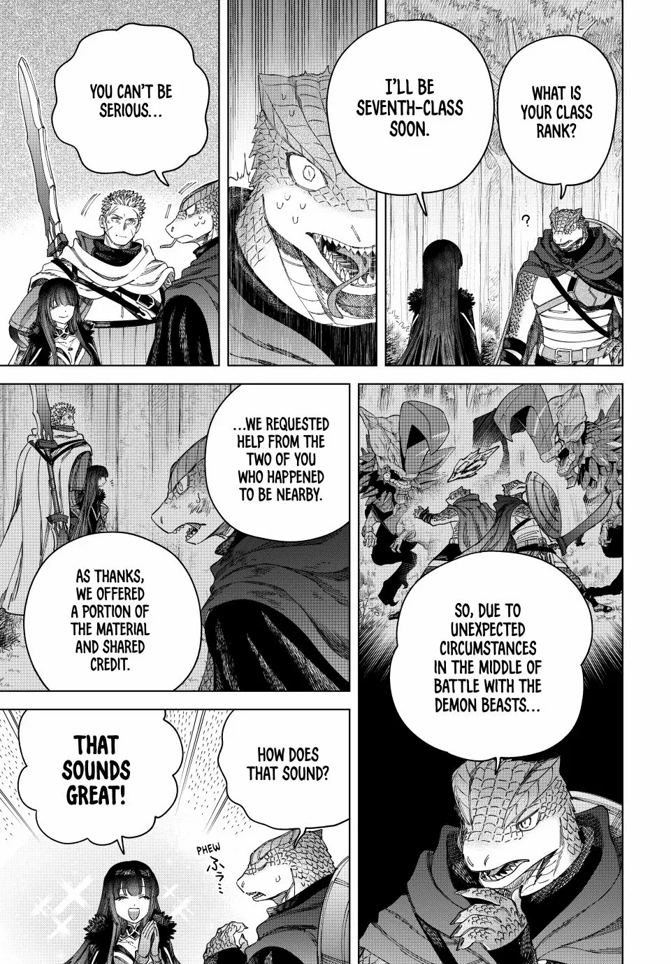 Read The Witch and the Mercenary Manga Online