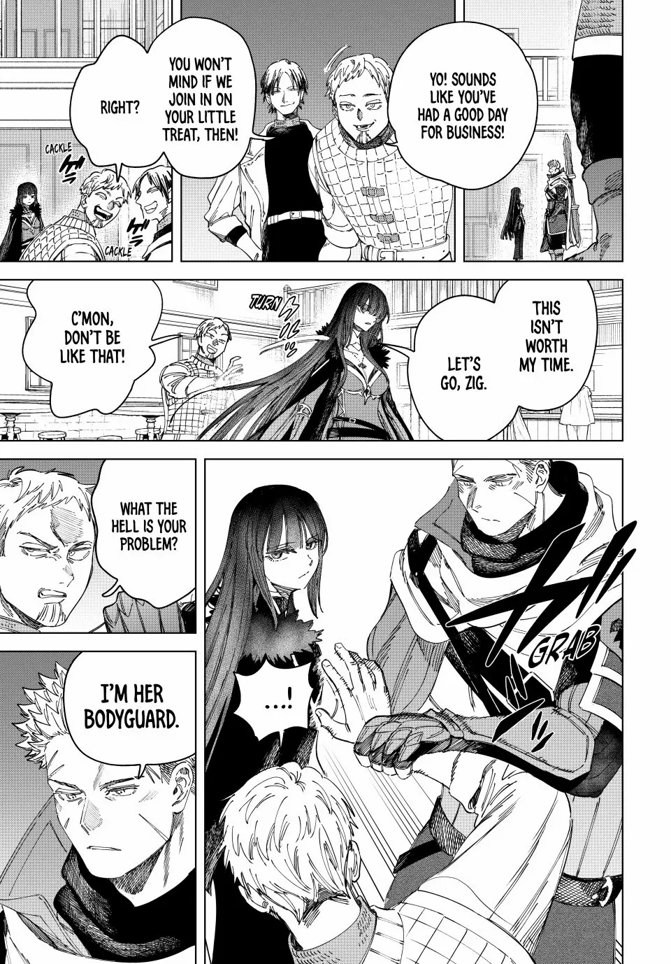Read The Witch and the Mercenary Manga Online