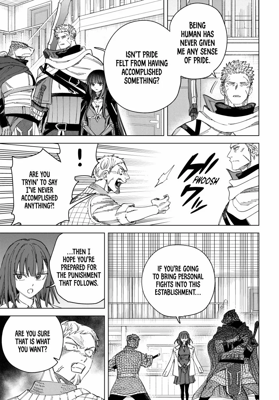 Read The Witch and the Mercenary Manga Online