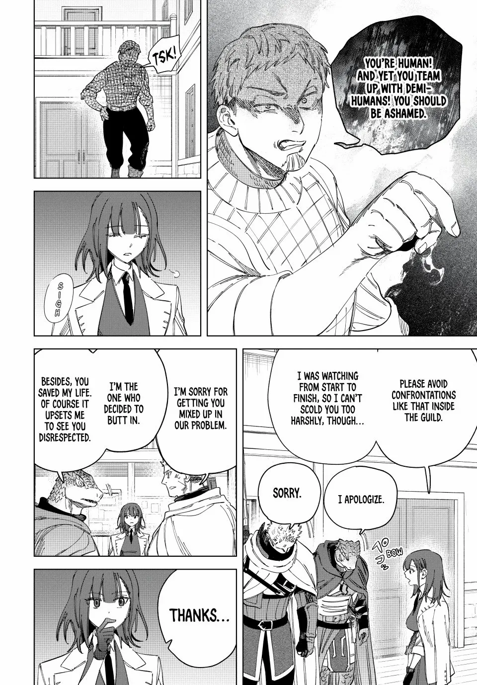 Read The Witch and the Mercenary Manga Online