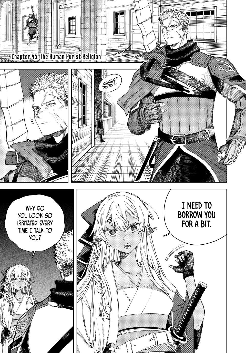 Read The Witch and the Mercenary Manga Online