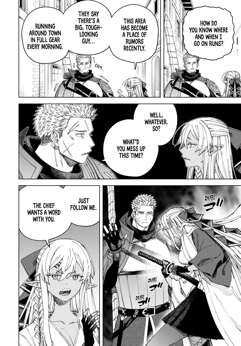 Read The Witch and the Mercenary Manga Online