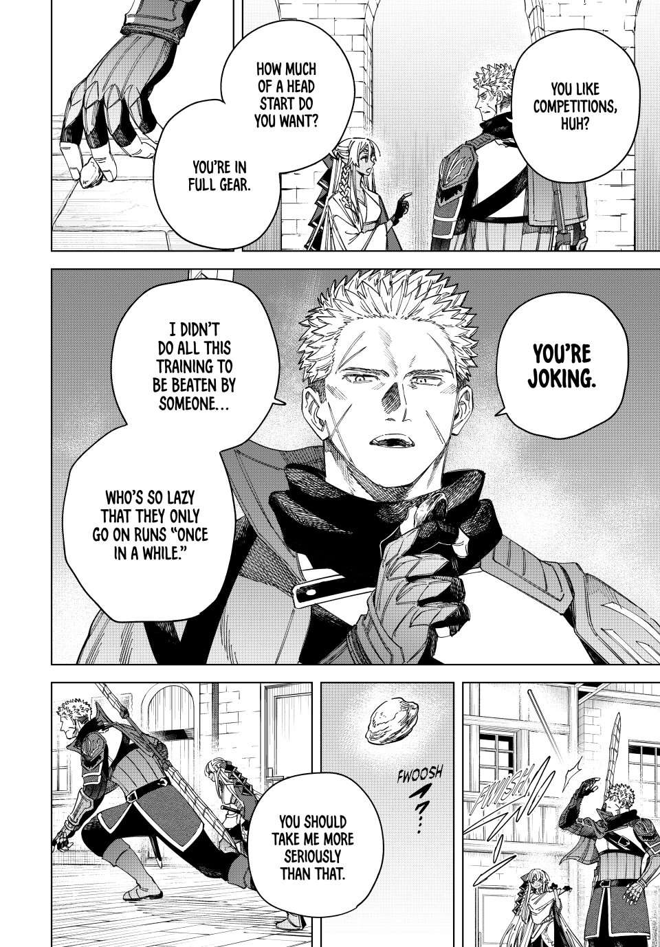 Read The Witch and the Mercenary Manga Online
