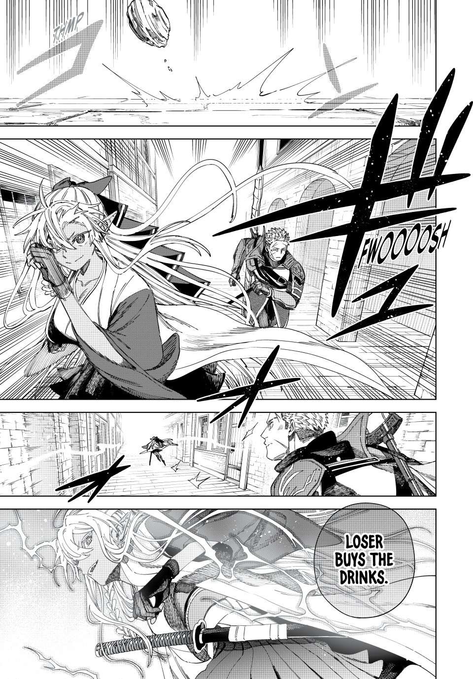 Read The Witch and the Mercenary Manga Online