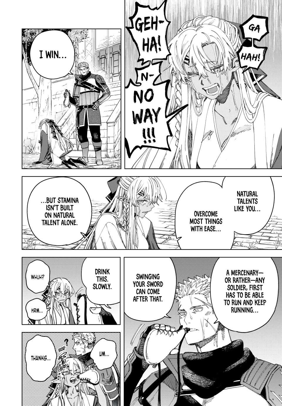 Read The Witch and the Mercenary Manga Online