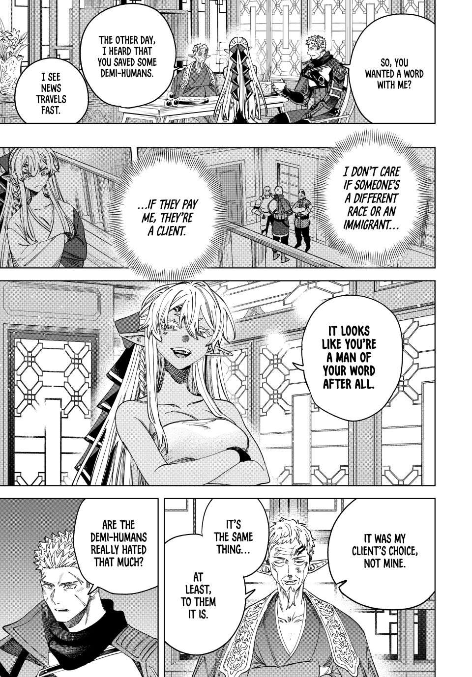 Read The Witch and the Mercenary Manga Online