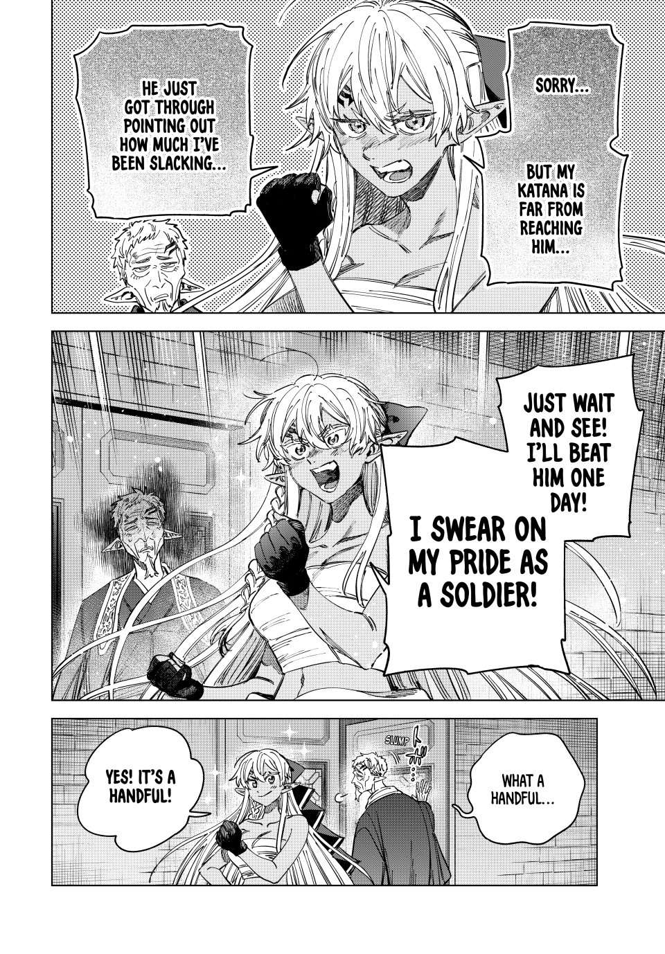 Read The Witch and the Mercenary Manga Online