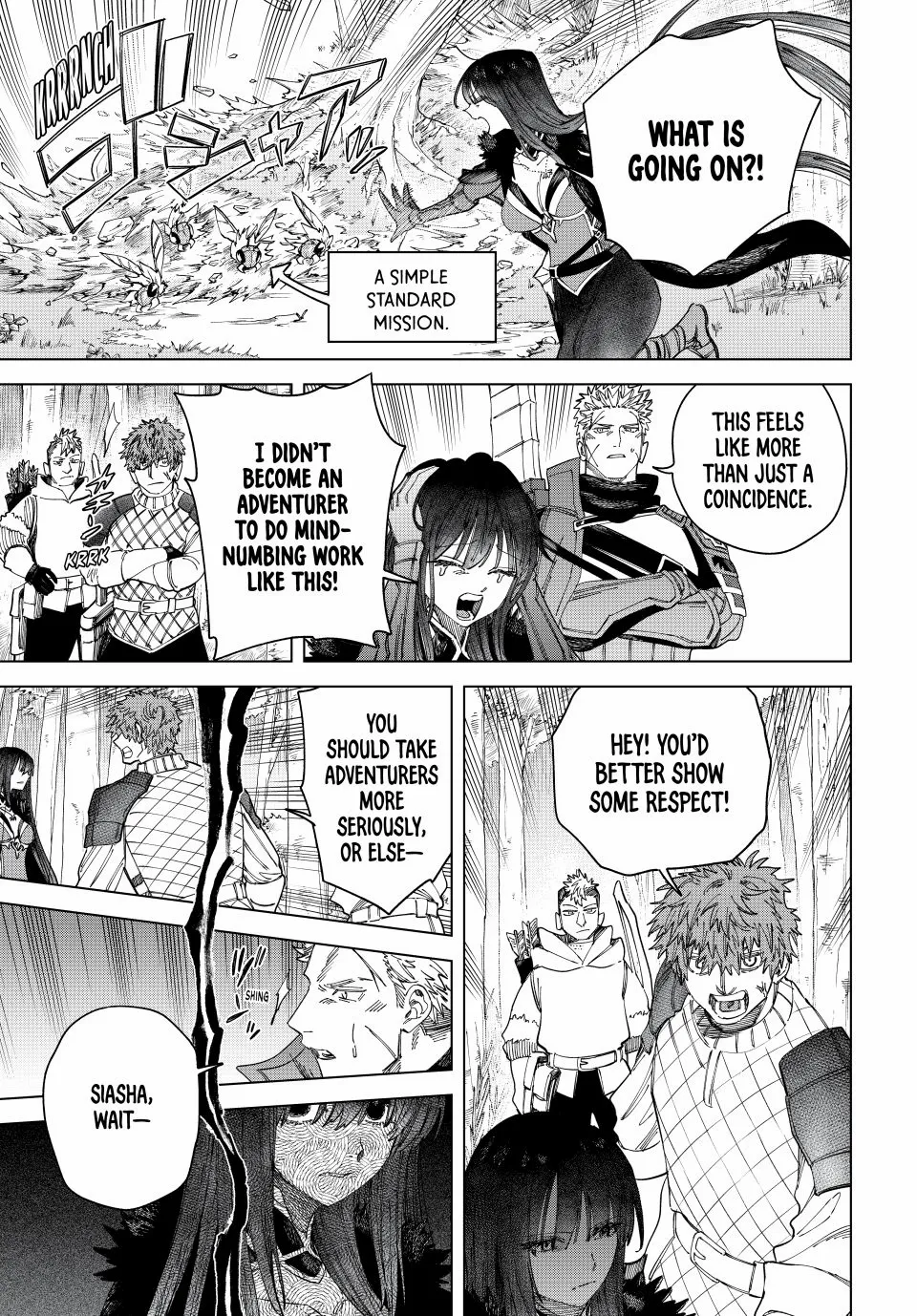 Read The Witch and the Mercenary Manga Online