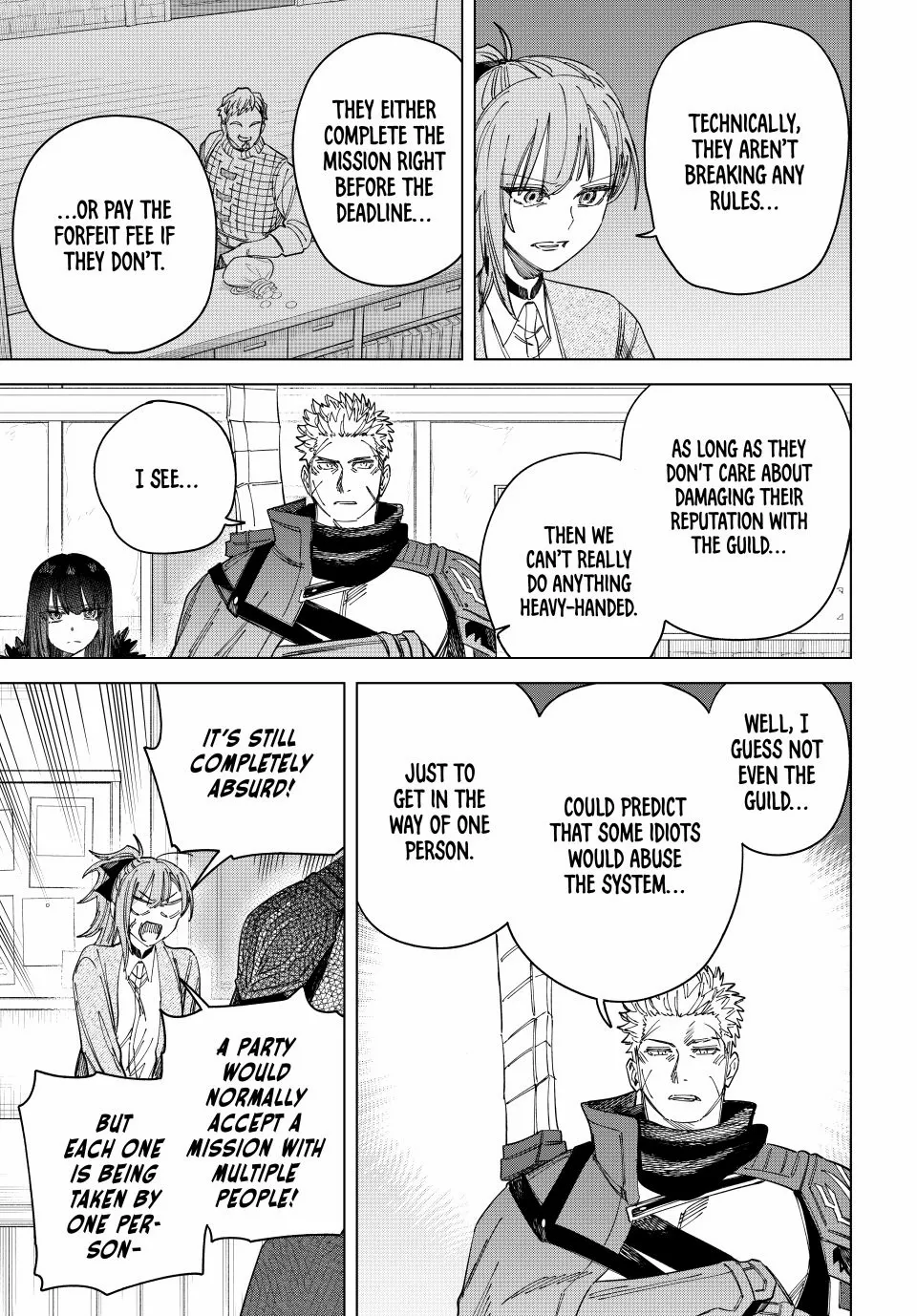 Read The Witch and the Mercenary Manga Online