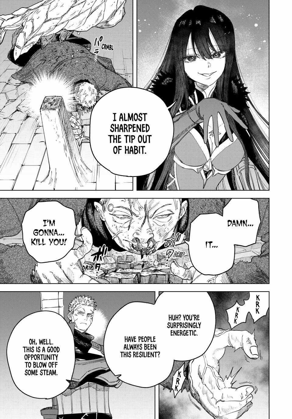 Read The Witch and the Mercenary Manga Online